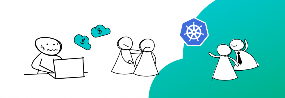 Diagram of a Sharded MongoDB Cluster deployed on Google Kubernetes Engine with StatefulSets and PersistentVolumes.