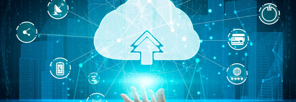 A secure cloud storage system for businesses with robust cloud security measures.