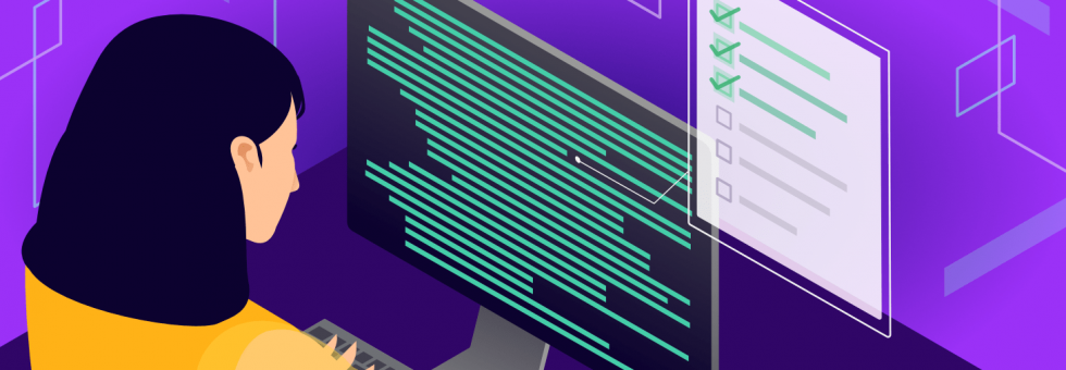 Visual representation of a DevOps toolchain with interconnected software tools