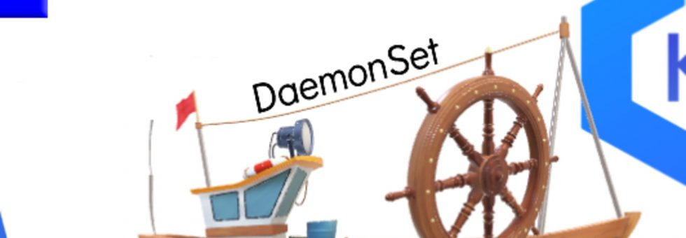 Diagram showing how DaemonSets work in a Kubernetes cluster