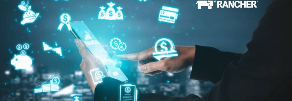 Rancher vs Kubernetes logo comparison for container management