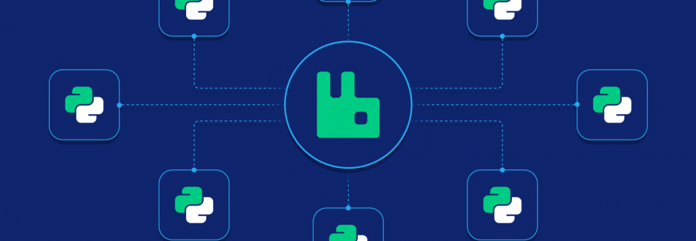 Python cloud logging dashboard showing AWS and GCP logs with alerts