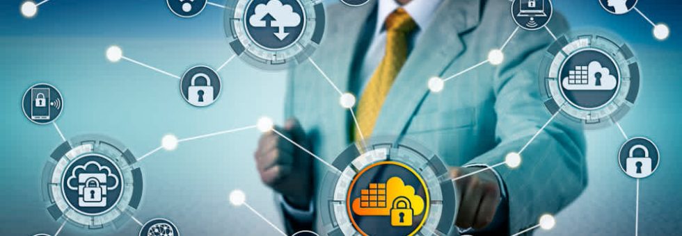 Diagram showing cloud migration to SaaS architecture and benefits