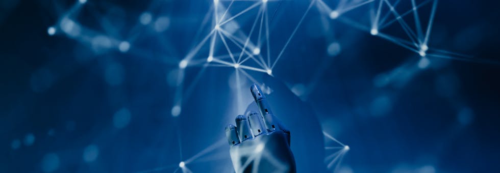 Visualization of backpropagation in a machine learning neural network